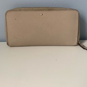 Tan/Beige Kate Spade Wallet